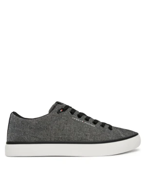 Tenisówki Tommy Hilfiger Th Hi Vulc Core Low Chambray FM0FM05818 Szary