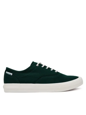 Tenisówki Tommy Hilfiger Th Hi Vulc Low Oxford Twill FM0FM05400 Zielony