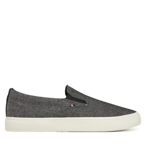 Tenisówki Tommy Hilfiger Th Hi Vulc Low Slip On Ch FM0FM05390 Szary