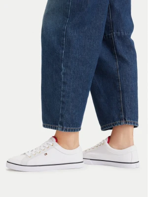 Tenisówki Tommy Hilfiger Th Low FW0FW09390 Biały