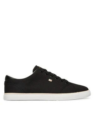 Tenisówki Tommy Hilfiger Th Low Profile Vulc Canvas FW0FW09102 Czarny