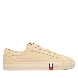 Tenisówki Tommy Jeans Archive Vulc Y2K Washed Canvas EN0EN02957 Beżowy