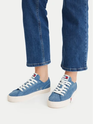 Tenisówki Tommy Jeans Archive Y2K Denim EN0EN03033 Niebieski