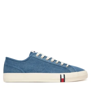 Tenisówki Tommy Jeans Archive Y2K Lace Up Denim EM0EM01751 Niebieski
