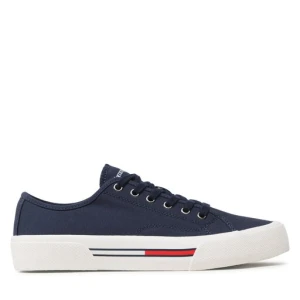 Tenisówki Tommy Jeans Canvas Sneaker EM0EM01299 Granatowy