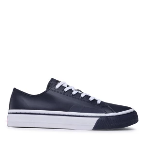 Tenisówki Tommy Jeans Lace Vulc Ess EM0EM01047 Granatowy