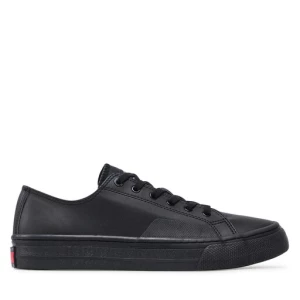 Tenisówki Tommy Jeans Leather Vulc EM0EM01047 Czarny