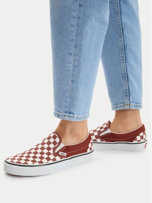 Tenisówki Vans Classic Slip-On VN000DAHFSB1 Bordowy