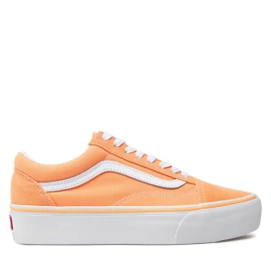 Tenisówki Vans Old Skool Platfor VN0A5KX9AAS1 Pomarańczowy