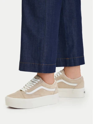 Tenisówki Vans Old Skool Platform VN0009PZ4MG1 Beżowy