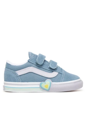 Tenisówki Vans Old Skool V Heart VN000D4SCFL1 Niebieski