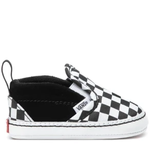 Tenisówki Vans Slip-On V Crib VN0A2XSLFB71 Czarny