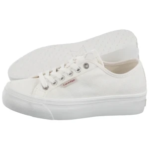 Tenisówki Vulc Flatform Ctn Logo Tag Bright White YW0YW01838 YAF (CK674-a) Calvin Klein