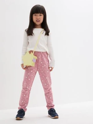 Termiczne legginsy dla dziewczynek, z czystej bawełny organicznej bonprix