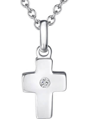 Zdjęcie produktu Tess Diamonds Srebrny naszyjnik z diamentową zawieszką rozmiar: 45 cm + 5 cm