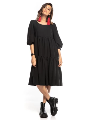 Tessita Sukienka w kolorze czarnym rozmiar: L