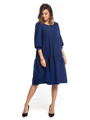 Tessita Sukienka w kolorze niebieskim rozmiar: 4XL