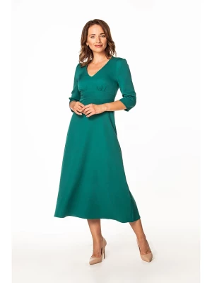 Tessita Sukienka w kolorze zielonym rozmiar: XL