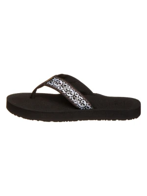 Teva Japonki "Mush II" w kolorze srebrno-czarnym rozmiar: 37