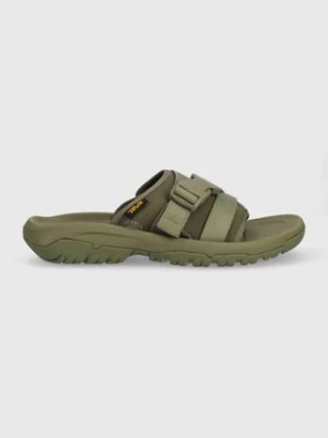 Teva klapki Hurricane Verge kolor zielony 1136210-MSR