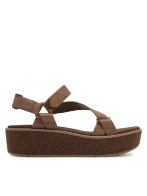 Teva Sandały Madera Wedge 1151015 Brązowy