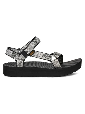 Teva Sandały trekkingowe "Midform Universal" w kolorze kremowo-czarnym rozmiar: 40