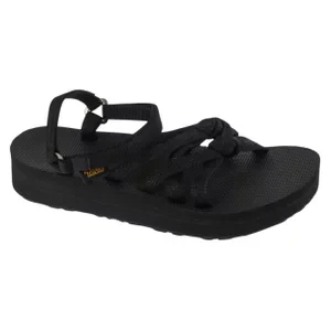Teva W Midform Kena Slim Sandals 1173494-BLK, Damskie, Czarne, sandały, syntetyk, rozmiar: 36