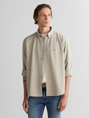 Textured, woven label shirt GANT