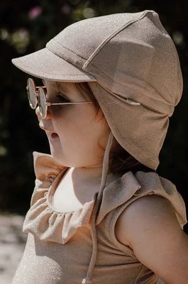 That's mine czapka dziecięca 19672 UV kolor beżowy z cienkiej dzianiny