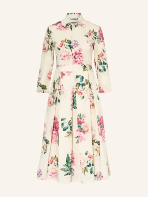 The Abito Sukienka Koszulowa Z Rękawami 3/4 beige