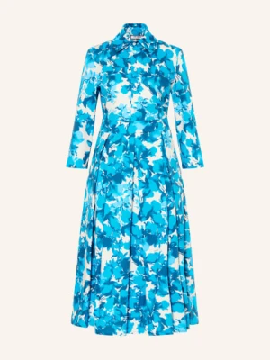 The Abito Sukienka Koszulowa Z Rękawami 3/4 blau