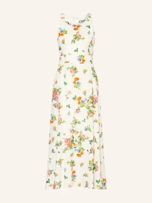 The Abito Sukienka Z Lnu weiss