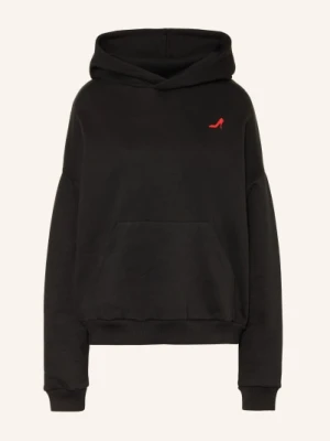 The Devil Wears Prada Bluza Z Kapturem Oversize schwarz