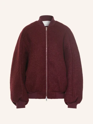 The Frankie Shop Bomberka Typu Oversize Elinor rot CIEMNOCZERWONY