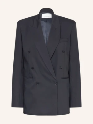 The Frankie Shop Długa Marynarka Monterey blau