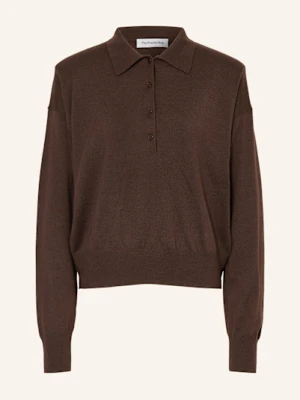 The Frankie Shop Koszulka Polo Z Dzianiny Croydon braun
