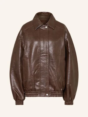 The Frankie Shop Kurtka Prescott W Stylu Skórzanym braun