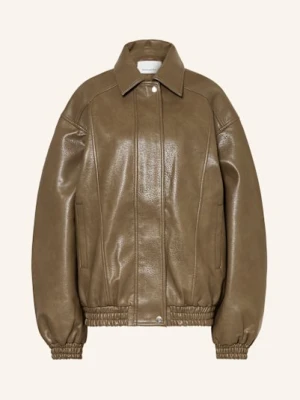 The Frankie Shop Kurtka Prescott W Stylu Skórzanym gruen