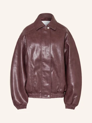 The Frankie Shop Kurtka Prescott Z Imitacji Skóry rot