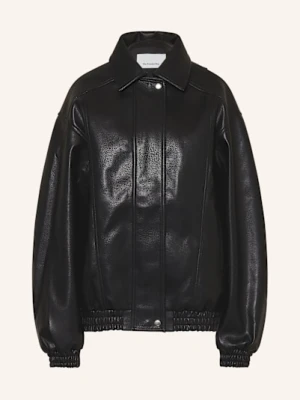 The Frankie Shop Kurtka Prescott Z Imitacji Skóry schwarz