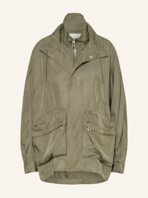 The Frankie Shop Kurtka Typu Blouson Breya Z Lamówką gruen