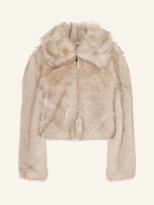 The Frankie Shop Kurtka Ze Sztucznego Futra Hope weiss