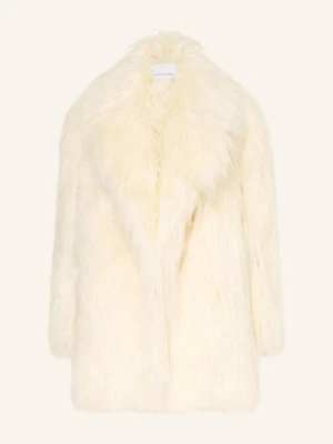The Frankie Shop Kurtka Ze Sztucznego Futra Liza weiss