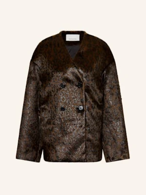 The Frankie Shop Kurtka Ze Sztucznego Futra Valentina braun