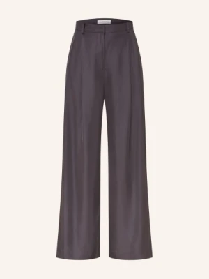 The Frankie Shop Spodnie Z Marlowej Tkaniny Marfa blau