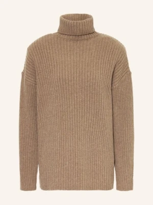 The Frankie Shop Sweter Z Golfem Lindall beige