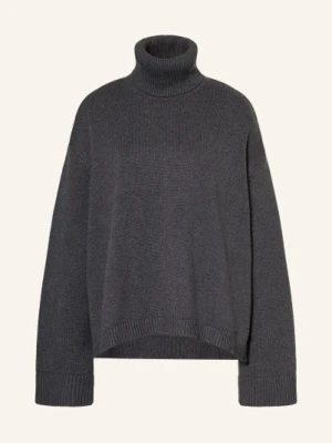 The Frankie Shop Sweter Z Golfem Rhea grau