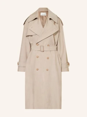 The Frankie Shop Trencz Oversize Dursley beige