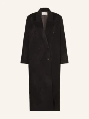 The Frankie Shop Wełniany Płaszcz Gaia schwarz