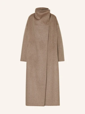 The Frankie Shop Wełniany Płaszcz Leroy beige